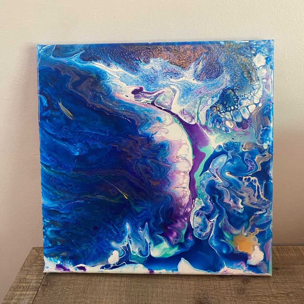Wall art 12”x12” on canvas